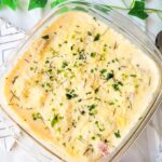 Macarrão ninho ao molho branco