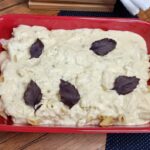 Macarrão penne ao molho de queijos