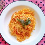 Macarronada de frango com creme de leite