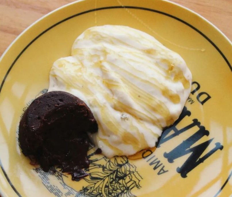 Petit gâteau vegano e sem glúten