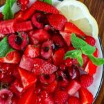 Salada de frutas vermelhas