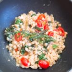 Macarrão com espinafre prático