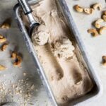 Sorvete de baunilha vegano