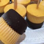Sorvete de cenoura com chocolate