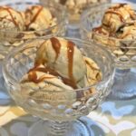Sorvete de doce de leite simples