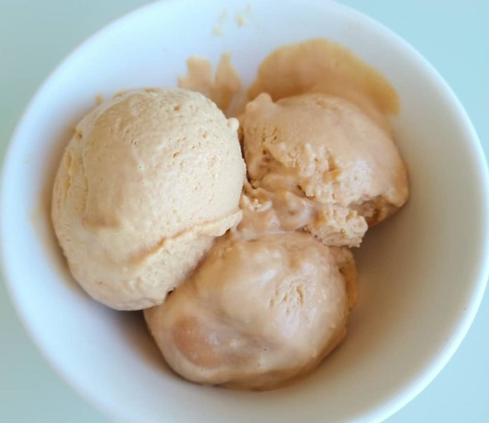Sorvete de doce de leite