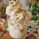 Sorvete de erva-cidreira vegano