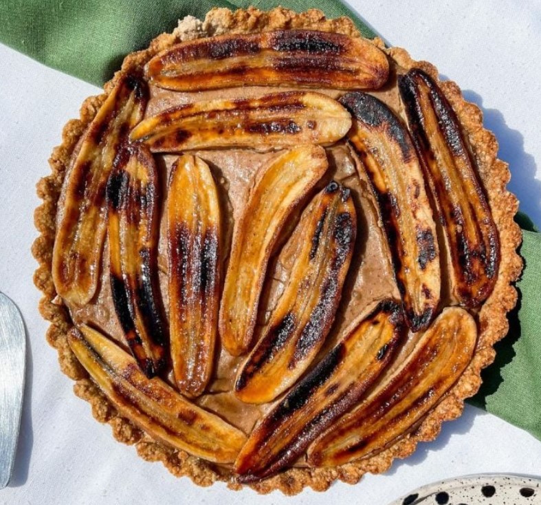 Torta-de-creme-vegana-com-banana